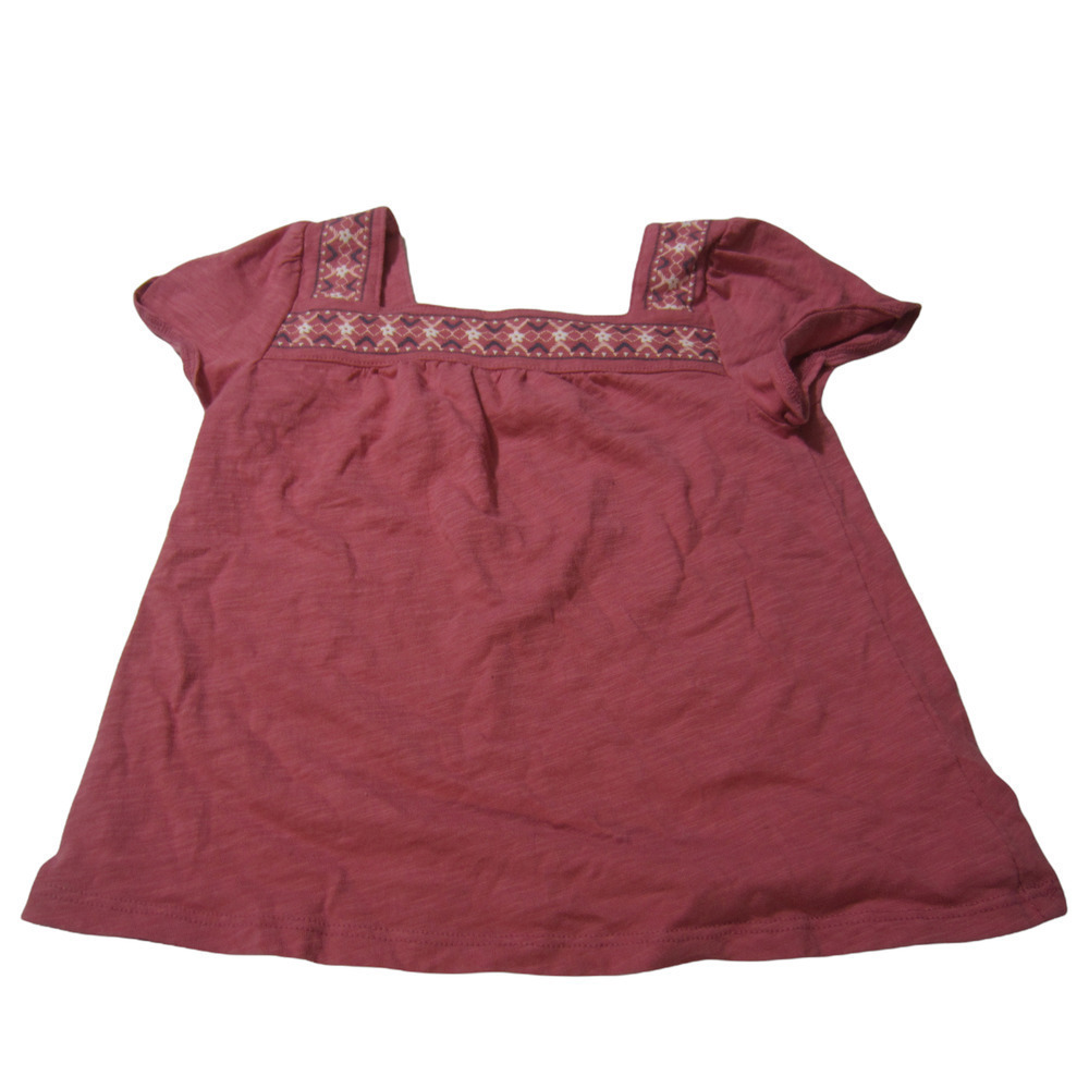 OSHKOSH B'gosh Toddler‎ Girls Short Sleeve Square Neck T-Shirt Size 3T